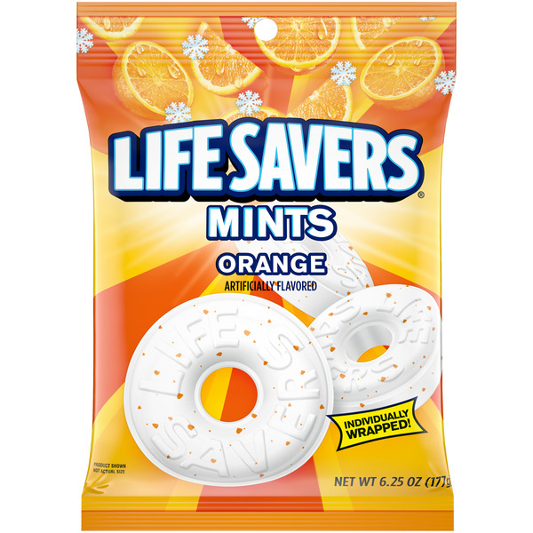 Candy, Chocolate & Gum Life Savers Orange Mint Candy hero