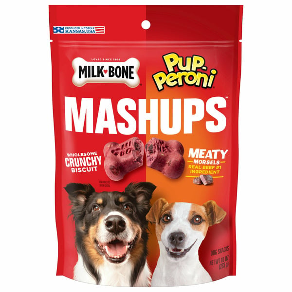 Milk-Bone Dog Snacks, Wholesome, Crunchy Biscuit, Pup-Peroni hero