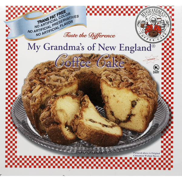 Cookies & Cakes My Grandma's of New England Cappuccino Coffee Cake hero