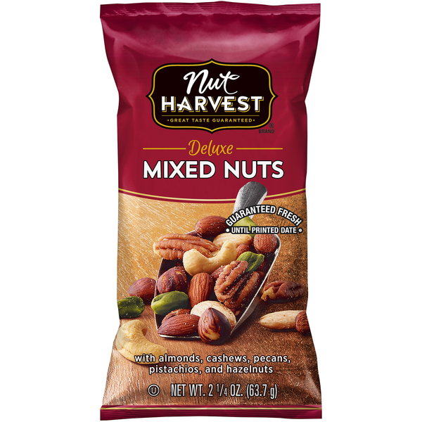 Nuts, Seeds & Dried Fruit Nut Harvest Deluxe Mixed Nuts Nuts hero