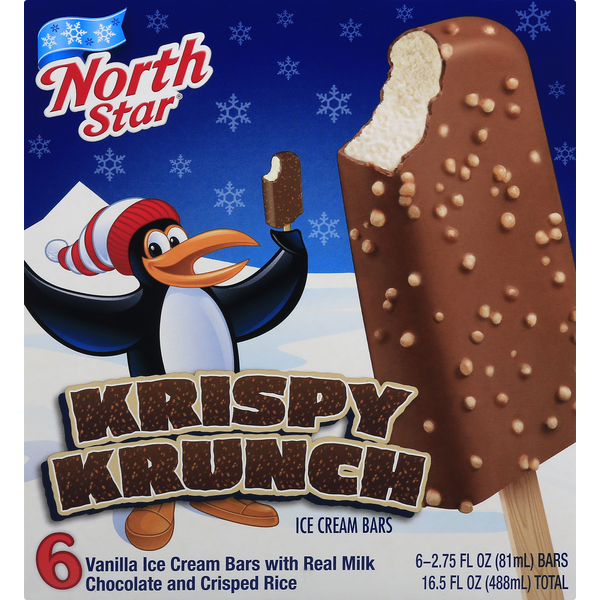 Ice Cream & Ice North Star Ice Cream Bars, Krispy Krunch hero