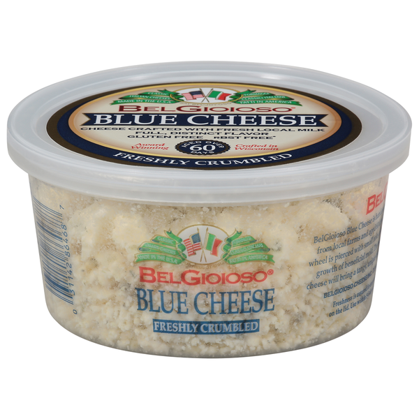 Packaged Cheese BelGioioso Blue Cheese, Freshly Crumbled hero