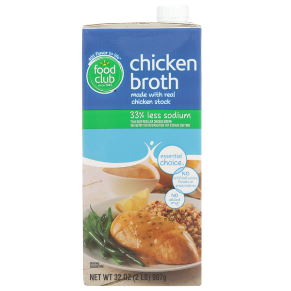 Soup, Broth & Bouillon Food Club Chicken Broth hero