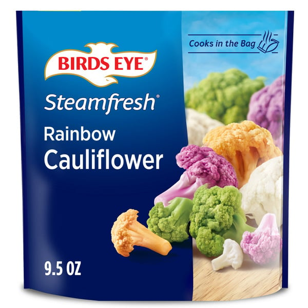 Frozen Vegan & Vegetarian Birds Eye Steamfresh Rainbow Cauliflower, Frozen Vegetables hero