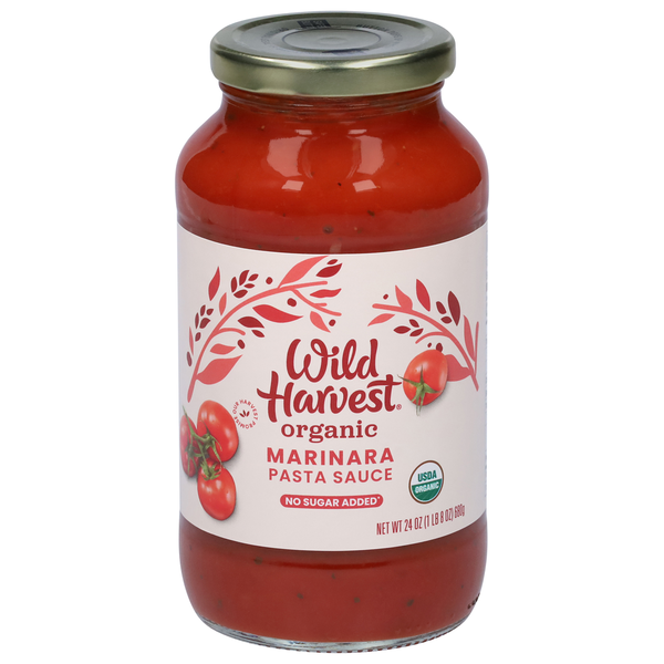 Pasta Sauce Wild Harvest Pasta Sauce, Organic, Marinara hero