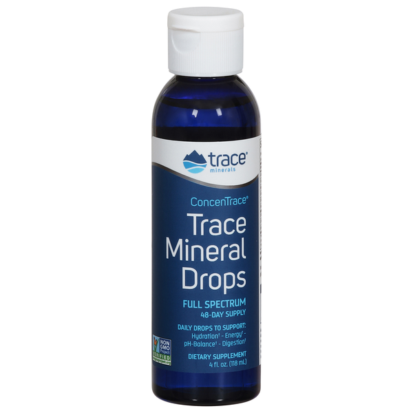 Vitamins & Supplements Trace Minerals Trace Mineral Drops, Full Spectrum hero