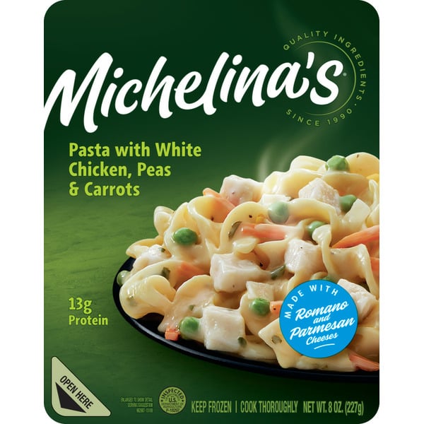 Frozen Meals Michelina's Pasta with Chicken, Peas & Carrots hero