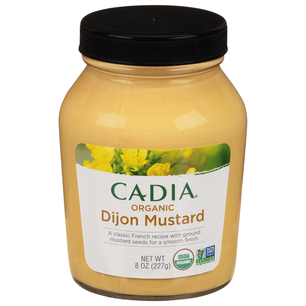 Condiments CADIA Mustard, Organic, Dijon hero