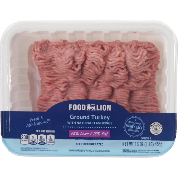 Food Lion Food Lion Ground Turkey SameDay Delivery or Pickup Instacart