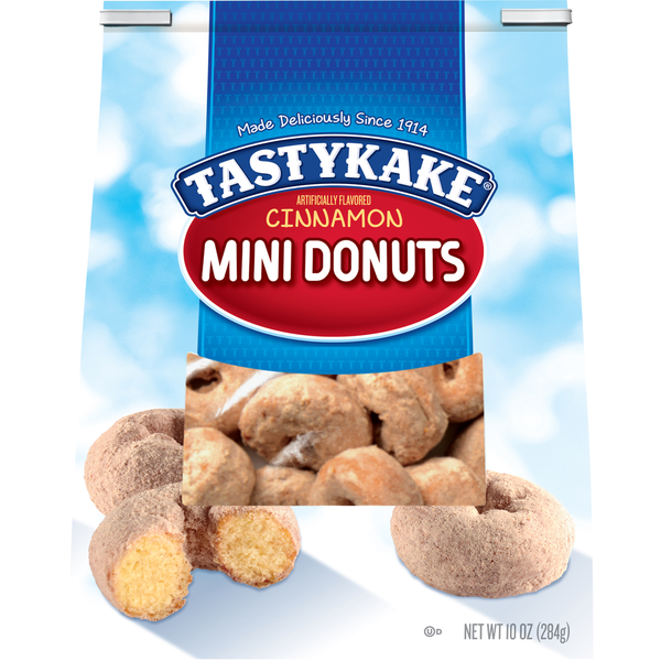 Cookies & Cakes Tastykake Cinnamon Mini Donuts hero