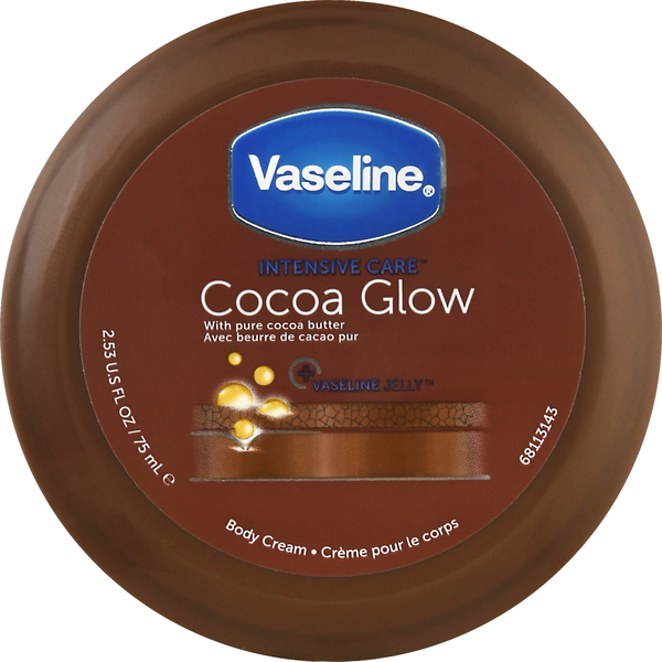 Vaseline Body Cream, Cocoa Glow hero