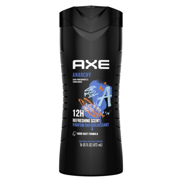 Body Lotions & Soap AXE Anarchy Men'S Body Wash Dark Pomegranate & Sandalwood hero