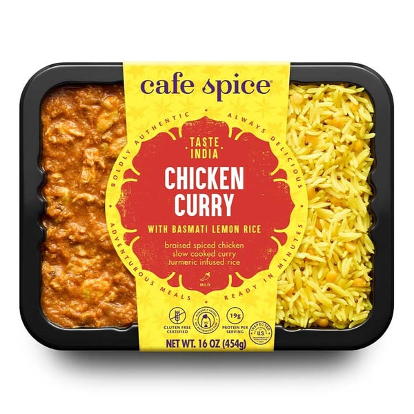 Instant Foods Cafe Spice Chicken Curry with Lemon Rice hero