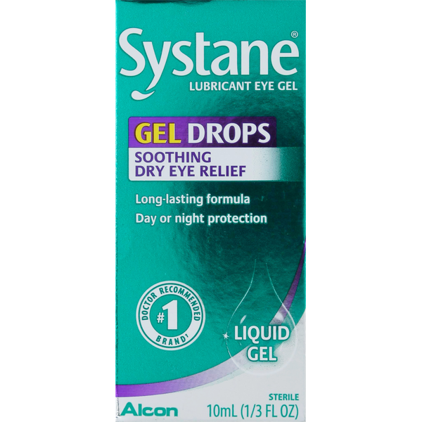 Eye & Ear Care SYSTANE Lubricant Eye Gel, Soothing, Dry Eye Relief, Liquid Gel hero