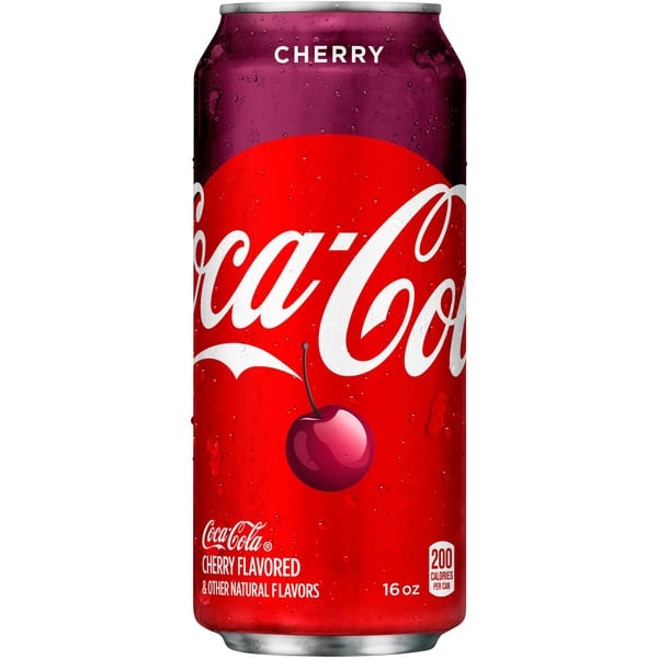 Beverages Coca-Cola Cherry Soda Soft Drink hero