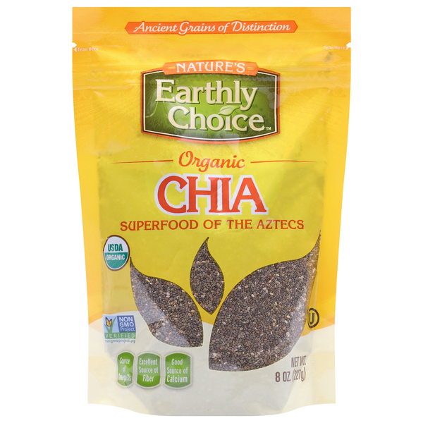 Nuts, Seeds & Dried Fruit Nature's Earthly Choice Chia, Organic hero