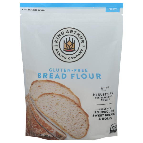 Doughs, Gelatins & Bake Mixes King Arthur Baking Company Bread Flour, Gluten-Free hero