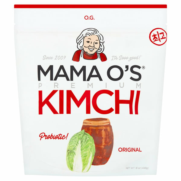 Refrigerated Condiments Mama O's Probiotic! Original Premium Kimchi hero