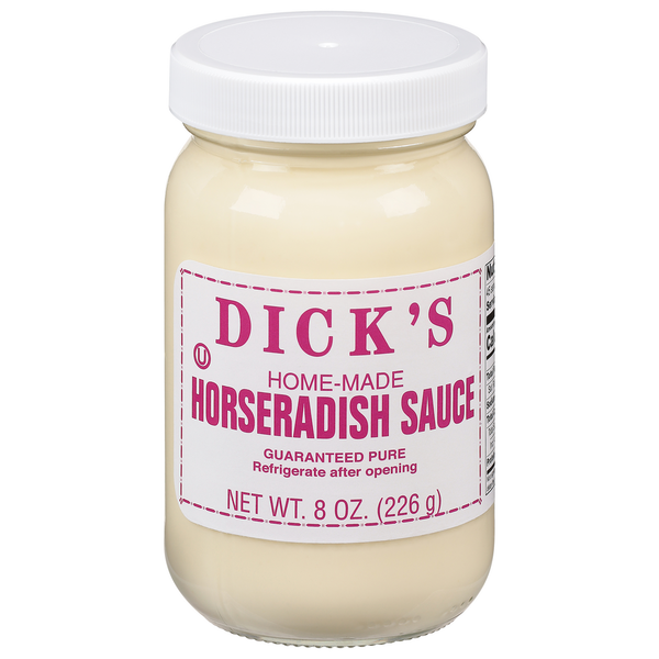 Spices & Seasonings Dick's Horseradish Horseradish Sauce, Home-Made hero