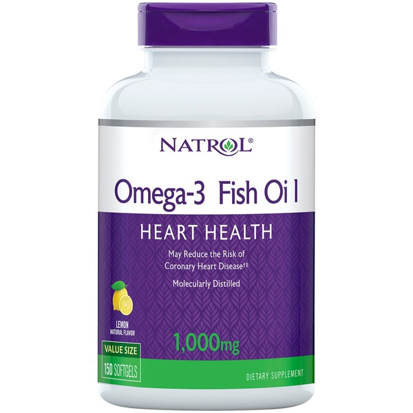 Fish Oil & Omegas Natrol Omega-3 Fish Oil Softgels hero