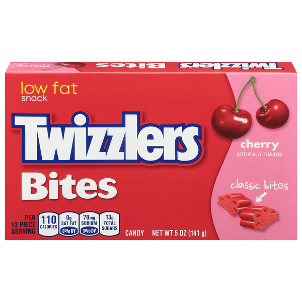 Candy & Chocolate Twizzlers Cherry Flavored Licorice Style Low Fat Candy hero