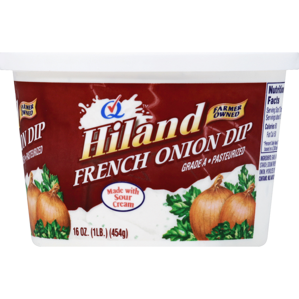 Fresh Dips & Tapenades Hiland Dairy Dip, French Onion hero