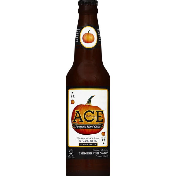 Beers & Coolers ACE Hard Cider, Pumpkin hero