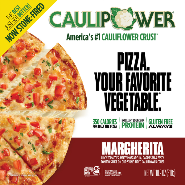 Frozen Pizza Caulipower Margherita Stone-fired Cauliflower Crust Pizza hero