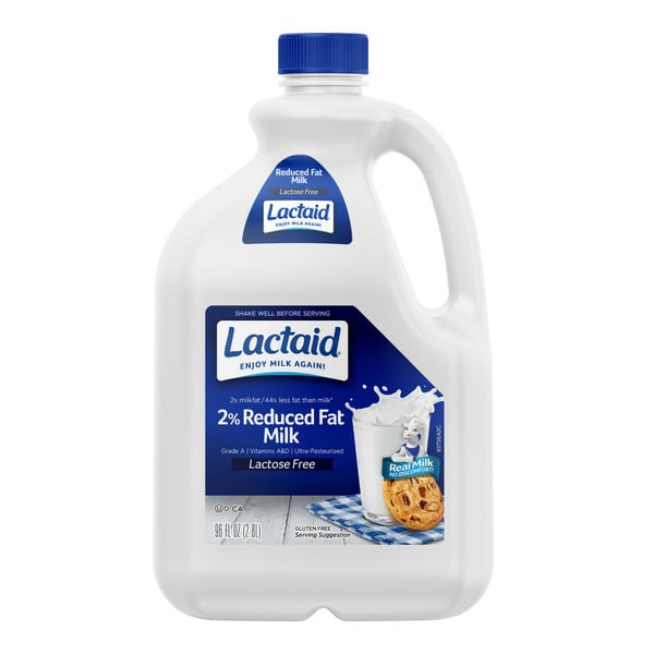 Milk Alternatives Lactaid 2% Reduced Fat Milk hero