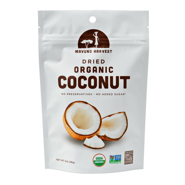 Packaged Vegetables & Fruits Mavuno Harvest Organic Dried Coconut hero