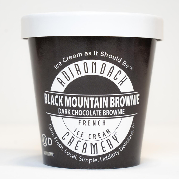 Bakery Desserts Adirondack Creamery Ice Cream Black Mountain Brownie hero