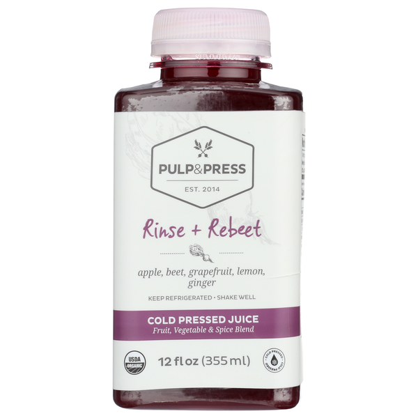 Pulp & Press Juice Rinse + Rebeet hero