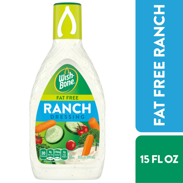 Salad Dressing & Toppings Wish-Bone Fat Free Ranch Dressing hero