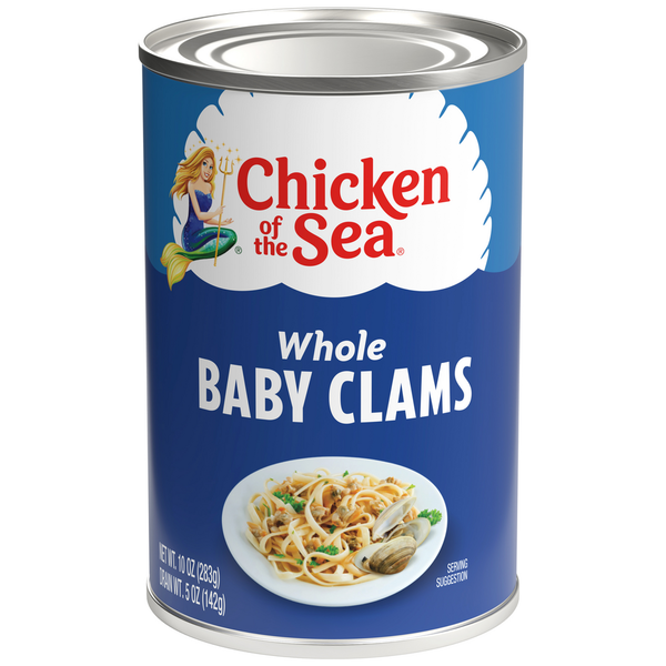 Canned Meat & Seafood Chicken of the Sea Whole Baby Clams hero