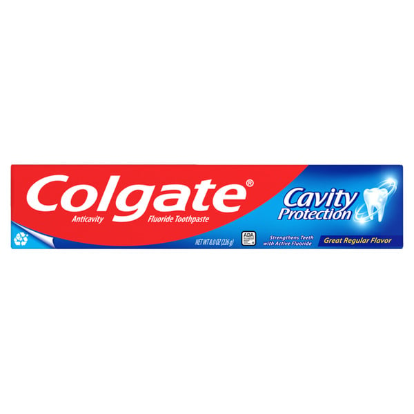 Oral Hygiene Colgate Cavity Protection Fluoride Toothpaste, Mint hero