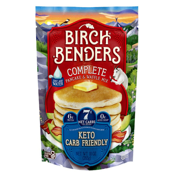 Hot Cereal & Pancake Mixes Birch Benders Keto Carb Friendly Pancake & Waffle Mix hero