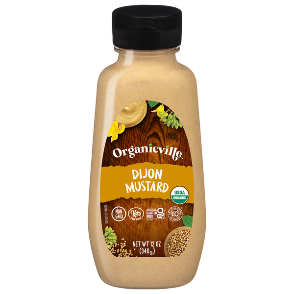 Condiments Organicville Dijon Mustard hero