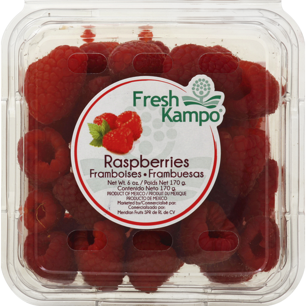 Fresh Fruits Fresh Kampo Raspberries hero