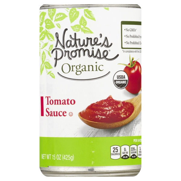 Canned & Jarred Vegetables Nature's Promise Tomato Sauce hero