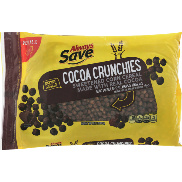 Cereal Always Save Cereal, Cocoa Crunchies hero