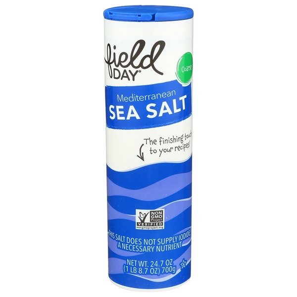 Spices & Seasonings FIELD DAY Sea Salt, Mediterranean, Coarse hero