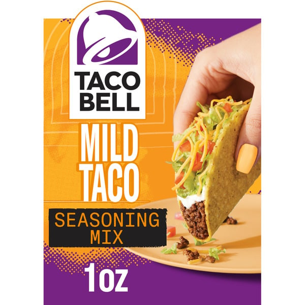 Marinades & Meat Preparation Taco Bell Mild Taco Seasoning Mix hero