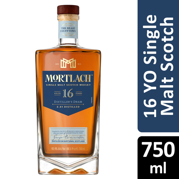 Scotch Mortlach 16 Year Old Single Malt Scotch Whisky hero