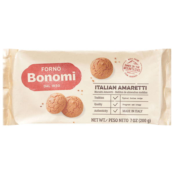 Cookies & Cakes Forno Bonomi Amaretti, Italian hero