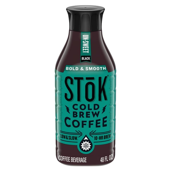 Coffee STōK Arabica-Based Blend Cold Brew Coffee, Black, Unsweetened, Medium Roast hero