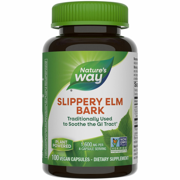 Herbs A-E Nature's Way Slippery Elm Bark hero