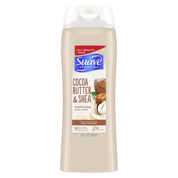 Bath & Body Suave Body Wash Creamy Cocoa Butter And Shea hero