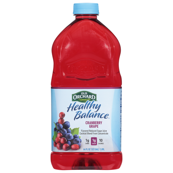 Juice & Nectars Old Orchard Diet Cranberry Grape Juice Cocktail hero