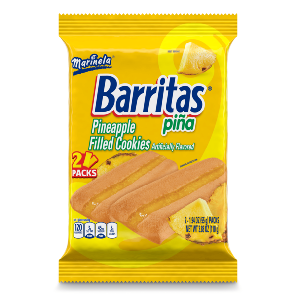 Cookies & Cakes Bimbo  Barritas, 2 packs, Piña Filled Cookies hero