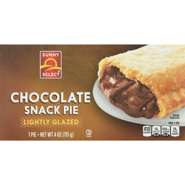 Cookies & Cakes Sunny Select Snack Pie, Chocolate, Lightly Glazed hero